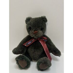 Vintage‎ 1993 Limited Edition Gund Collector's Teddy Bear Green Jointed